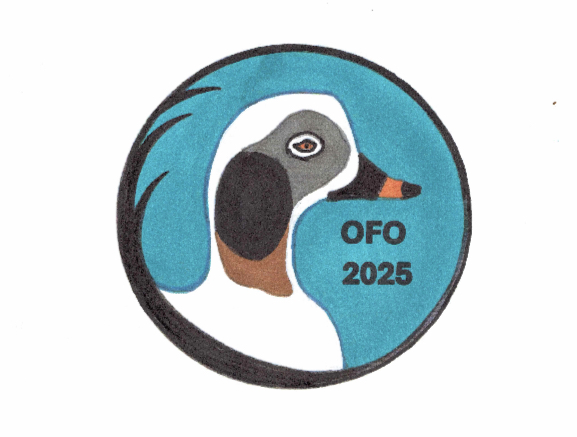 OFO Bird of the year logo of a Long-tailed duck